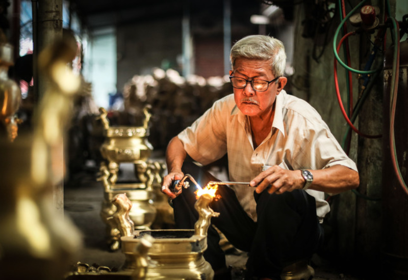 Trải nghiệm tại làng nghề